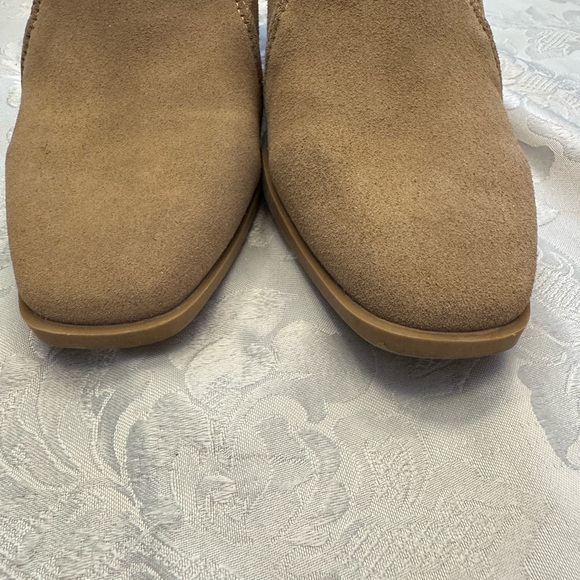 Joie Size 8‎ Wevenly Tan leather Chunky Block Heel Pump Shoe - Picture 12 of 12